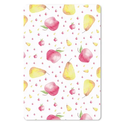 Produktbild von MuchoWow® Mauspad Mousepad Obst - Aquarell - Muster 18x27 cm - Mousepads - Maus Mat - Pad - Mausunterlage