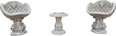Produktbild von Stein Garnitur Steinguss Frostfest Witterungsbeständig ST-351+ST-205004