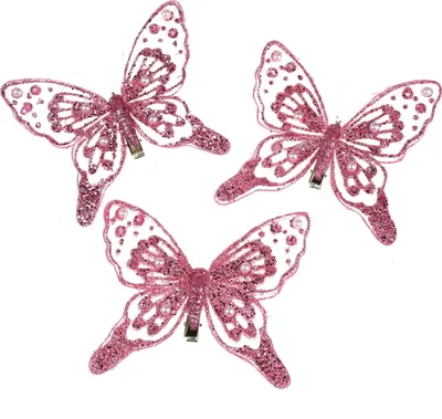 Immagine prodotto di Papillon con forbici 3 pezzi, rosa