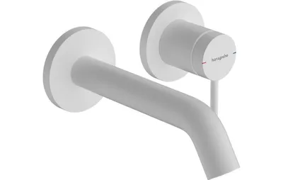 Obrázek produktu pro Jednopáková umyvadlová baterie Tecturis S UP f Wd-mon projekce 165 mm matná bílá matná bílá