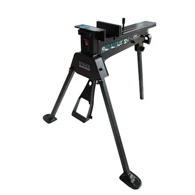 Produktbild von Stroxx Powerclamp Spannbock fußbetätigt mit 1000 kg Spannkraft, robuste Spannvorrichtung für schwere Werkstücke