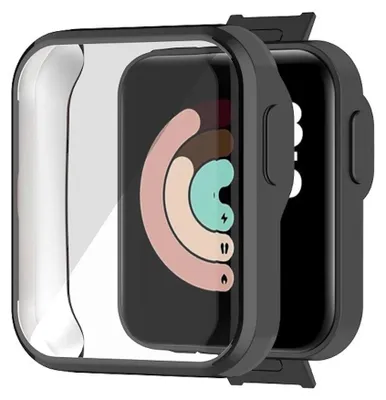 Produktbild von Für Xiaomi Redmi Watch Full Coverage Electroplating TPU Transparent Cover Schutz