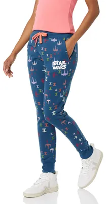 Produktbild von A. Essentials Disney | Marvel | Star Wars Damen Jogginghose aus French-Terry-Fle