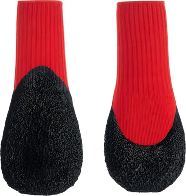 Immagine prodotto di Scarpe per cani Goo-eez Lites rosso/nero - confezione da 4, misura: M