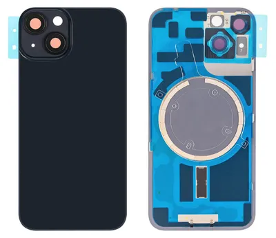 Produktbild von Ersatz-Backcover für Apple iPhone 14, Schwarz