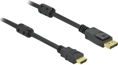 Image de DELOCK DisplayPort 1.2 > HDMI Kabel 4K 60Hz 10,0m aktiv