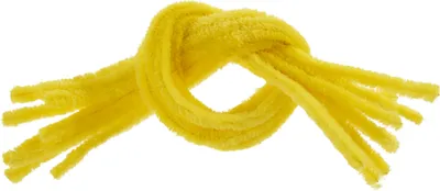 Produktbild von VBS Chenilledraht, 50 cm, 10 Stück Gelb