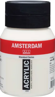 Immagine prodotto di Bottiglia di vernice acrilica Amsterdam Serie Standard 500 ml Napoli Giallo Chiaro 222