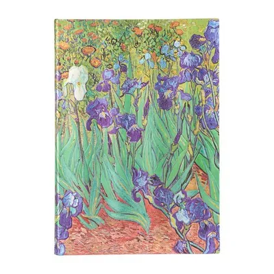 Obrázok produktu pre Paperblanks Van Gogh's Irises Skicár Grande Elastická páska 112 strán 200 GSM