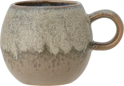 Zdjęcie produktu dla Kubek Bloomingville PAULA Brązowy ceramiczny kubek 275 ml Kubek do kawy Kubek do herbaty