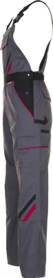 Productafbeelding van Planam Highline overall, grijs/zwart/rood, maat 27, artikelnummer 2332027