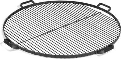 Obrázek produktu pro Grilovací rošt se 4 držadly ze surové oceli 80 cm pro ohnivou mísu