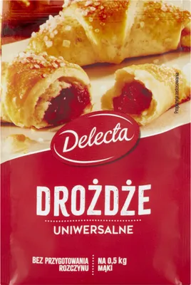 Zdjęcie produktu dla Delecta Drożdże Uniwersalne 8 G