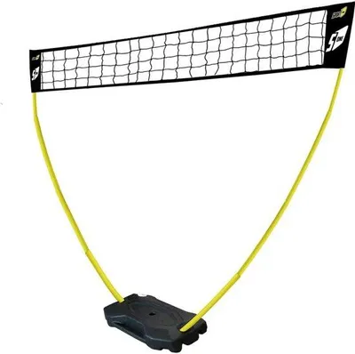 Produktbild von Famanu Multifunktionales Beachvolleyball- und Tennisnetz für Kinder - Verstellbare Höhe bis 2,25 m