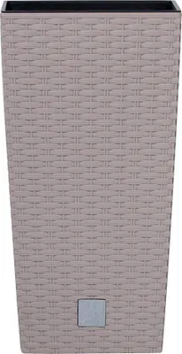 Image de Květináč RATO SQUARE s vkladem 40 cm - barva: mocca