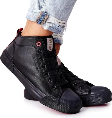 Produktbild von Damen High Sneakers Cross Jeans II2R4032C Schwarz 37