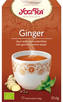 Produktbild von Yogi Tee Ingwer  für pakje