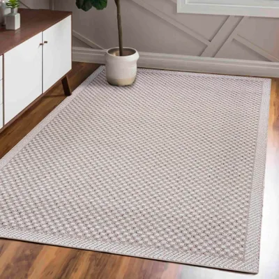 Zdjęcie produktu dla Mazovia Dywan Beżowy Jednokolorowy - Salon, Sypialnia, Jadalnia, Biuro, Niskie Runo Prostokąt - Certyfikat OEKO-TEX®, Beżowy - 180 x 250 cm