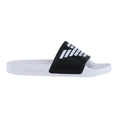 Immagine prodotto di Ciabatte uomo EMPORIO ARMANI a fascia slide mare piscina beachwear articolo XVPS04 XN747 SHOES BEACHWEAR  ITALY, EU 43 - UK 9 - USA 9.5 - CN 277/94, Poliuretano 10%,Gomma 90%