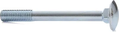 Produktbild von 30x Schrauben DIN 603 Schloßschrauben Flachrund-Schrauben verzinkt Ø M10x90 mm