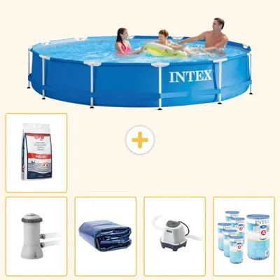 Produktbild von Frame Pool Rund - 366x76 cm - 6-teilig SCB56
