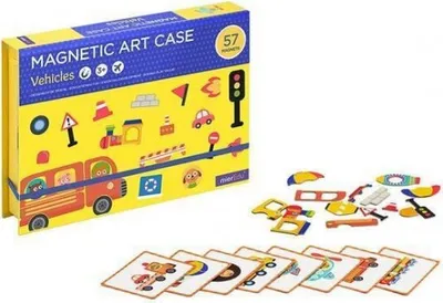 Image de Jeu magnétique créatif - moyens de transport