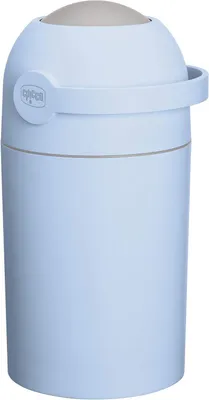 Obrázek produktu pro Kbelík na plenky - Koš na odpad - Hygienické plenky - Systém neutralizace zápachu - 25 litrů - Světlomodrá barva