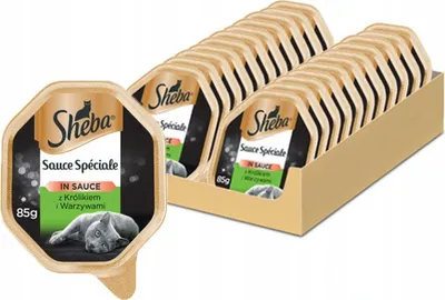 Produktbild von Sheba Sauce Speciale Kingdom Mit Gemüse In Sauce Set 22X 85G