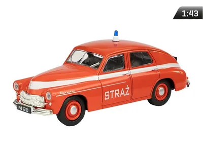Produktbild von Modell 1:43 Warschau M-20 Guard, rot