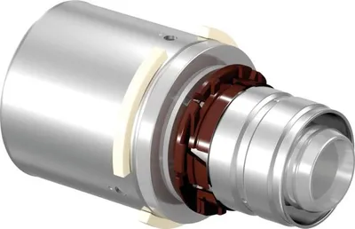 Zdjęcie produktu dla Złącze zaciskowe Uponor 1046931 40 x 32 mm, zredukowane, mosiądz cynowany