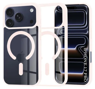 Obrázek produktu pro Techsuit – pouzdro MagSafe Pro pro iPhone 17 Pro – růžová nude