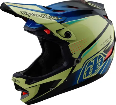 Immagine prodotto di Casco Troy Lee Designs D4 Composite Mips integrale drip glo yellow Taglia L (58-59 cm) 140019004