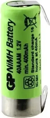 Immagine prodotto di Batteria NiMH 40AAAM/ST 2/3AA 1,2V 400mAh 1pc. BATTERIE GP