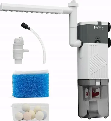 Produktbild von Boxtech Schwammfilter 4-in-1 Multifunktionsfilter für Aquarien 600 l/h