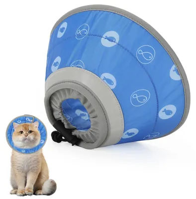 Produktbild von Wasserdichte Erholungshalsband für Katzen, Verstellbar und Leicht