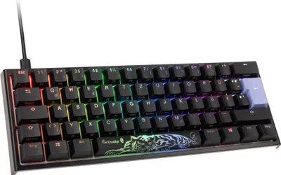 Obrázok produktu pre Ducky One 2 Pro Mini Gaming Tastatur RGB LED - Cherry Silent Red