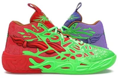 Produktbild von Puma LaMelo Ball MB.04 Teenage Mutant Ninja Turtles Raphael & Donatello - EU 44.5