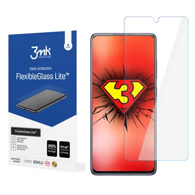 Produktbild von 3mk Display Hybridglas FlexibleGlass Lite für Samsung Galaxy M51 0,16mm 6H