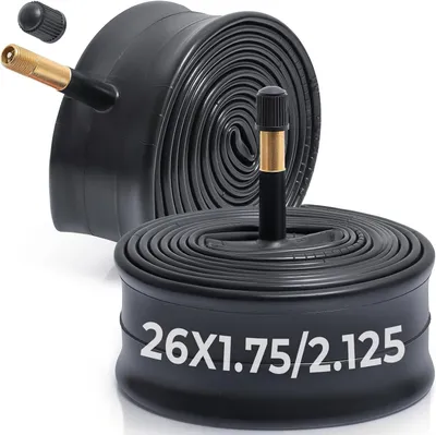 Productafbeelding van Binnenbanden fiets 26 x 1,75 - 2,125 - Set van 2 - Butylrubber