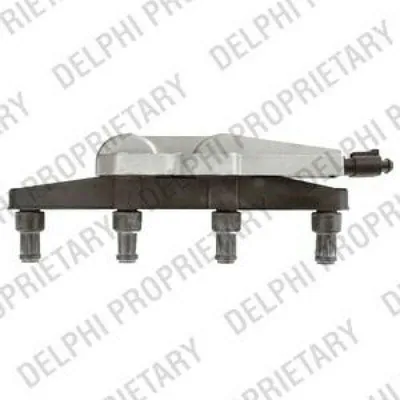 Produktbild von DELPHI Zündspule für Kraftfahrzeuge, 12V Betriebsspannung, mit 4 belegten Kontakten