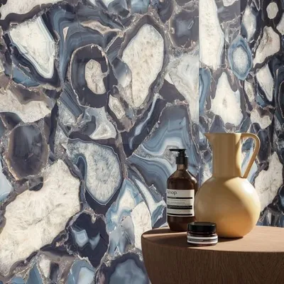 Obrázek produktu pro CASA39 Dlaždice v mramorovém vzhledu, modré, 120 x 120 cm, La Faenza Aesthetica