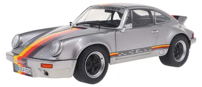 Image de Solido, Porsche 911 RSR Kremer, échelle 1:18, couleur argent, année 1973