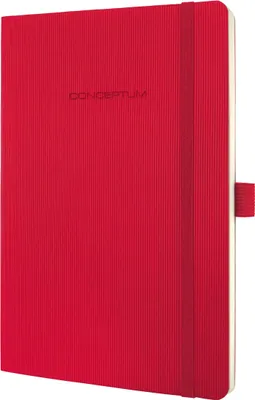 Produktbild von SIGEL CO325 Notizbuch Conceptum, Softcover, ca. A5, liniert, rot, 194 S.