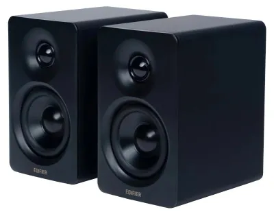 Zdjęcie produktu dla M60 – Bezprzewodowe głośniki desktopowe – stereo 2.0 – 66 W RMS – Bluetooth 5.3 – 3 tryby korekcji dźwięku – 50 Hz–40 kHz – czarne