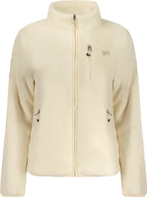 Produktbild von Damen Fleece Langarm-Sweatshirt mit Reißverschluss und Taschen