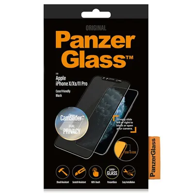 Immagine prodotto di PanzerGlass™ P2667 PanzerGlass™ CamSlider™ Display-Blickschutzfolie für Apple iPhone X/XS/11 Pro
