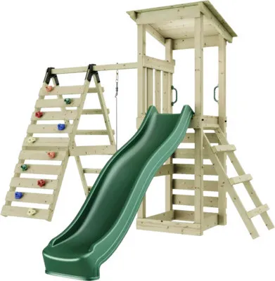 Produktbild von REBO Kinderspielturm Sevilla, B x T x H 306,2 x 284,4 x 228,8