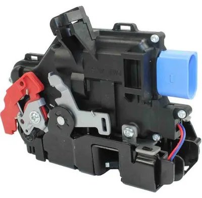 Image de Serrure de porte avant gauche avec verrouillage central METZGER pour SKODA OCTAVIA II