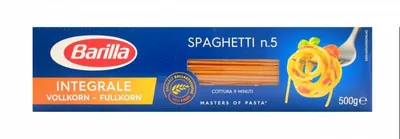 Produktbild von Barilla Vollkorn Spaghetti n.5 Integrale, 20er Pack (20 x 500g)