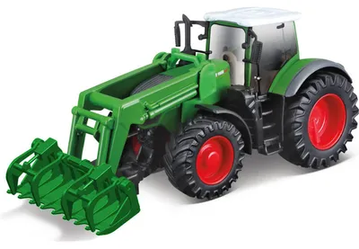 Obrázek produktu pro Bburago 18-31635 - Traktor - Fendt 1050 Vario s čelním drapákem (10cm)